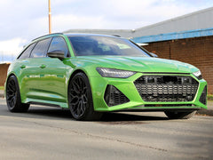 Kühlergrill Frontgrill Schwarz Grill für Audi A6 C8 F2 S6 Limousine Avant 2019+ mit ACC