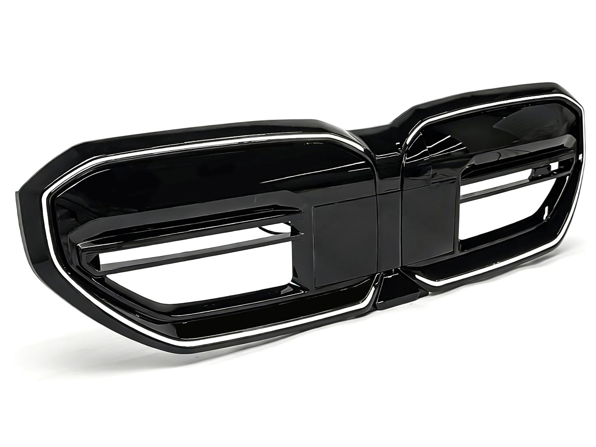 LED Kühlergrill Niere Grill Schwarz Glanz für BMW 5er G60 G61 i5 ab 2023+