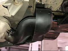 Heckdiffusor Diffusor + Auspuff Schwarz für AUDI A6 C7 4G Limo Avant S Line 2015-2018