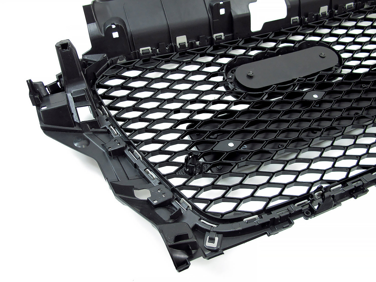 Wabengrill Kühlergrill Grill Schwarz für AUDI A3 8V S3 2012-2016 vor Facelift fg87