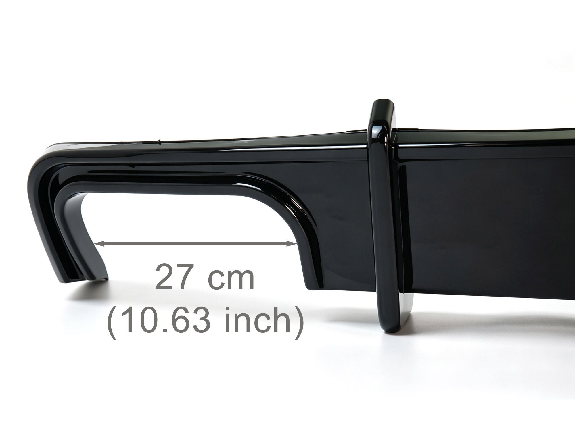 Schwarz Diffusor Heckdiffusor mit LED Licht für Audi A6 S6 C8 S Line ohne AHK KEIN ABE
