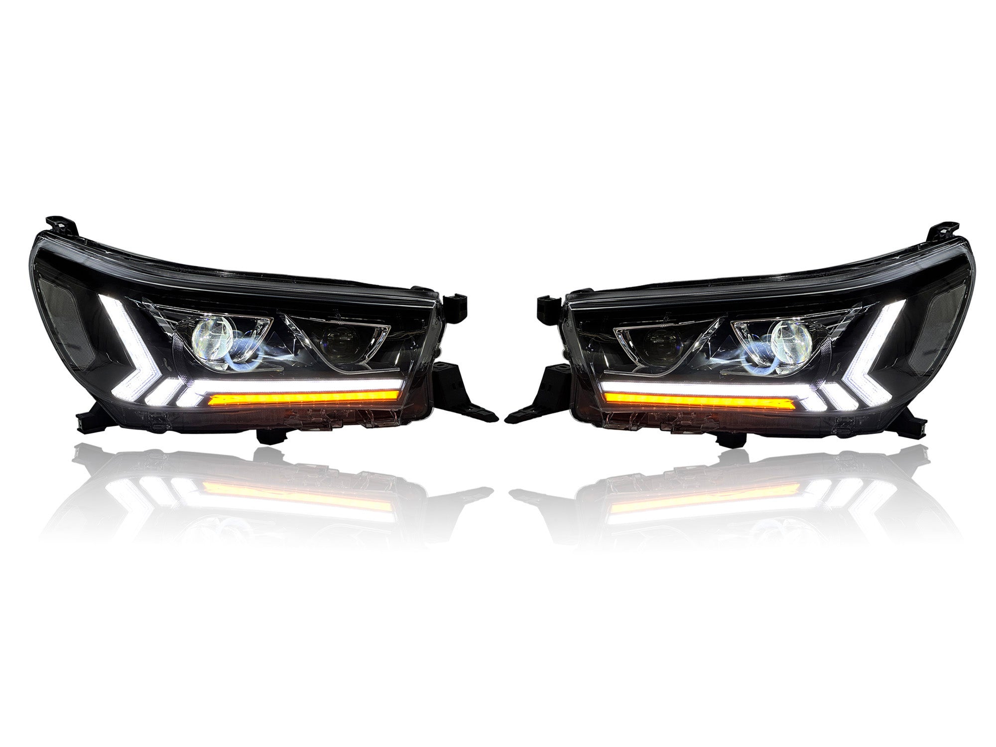 LED Frontscheinwerfer Scheinwerfer Für Toyota Hilux Revo 2015-2020