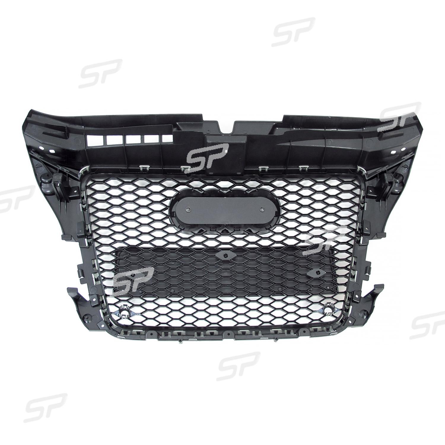 Wabengrill Kühlergrill Front Grill Schwarz für AUDI A3 8P S3 2008-2013 fg86