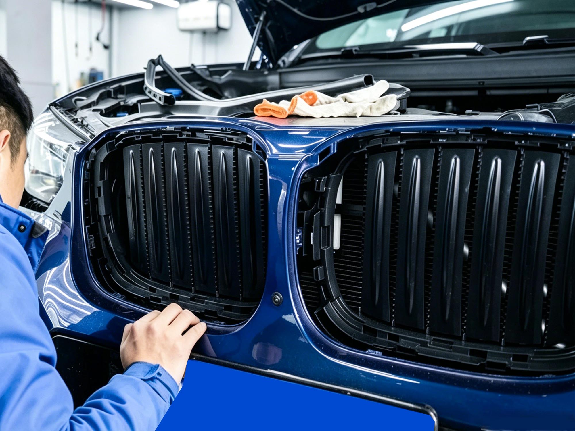 Luft Kühlergrill Träger Luftführung Luftkanal Für BMW X3 G01 2017+ X4 G02 2018+