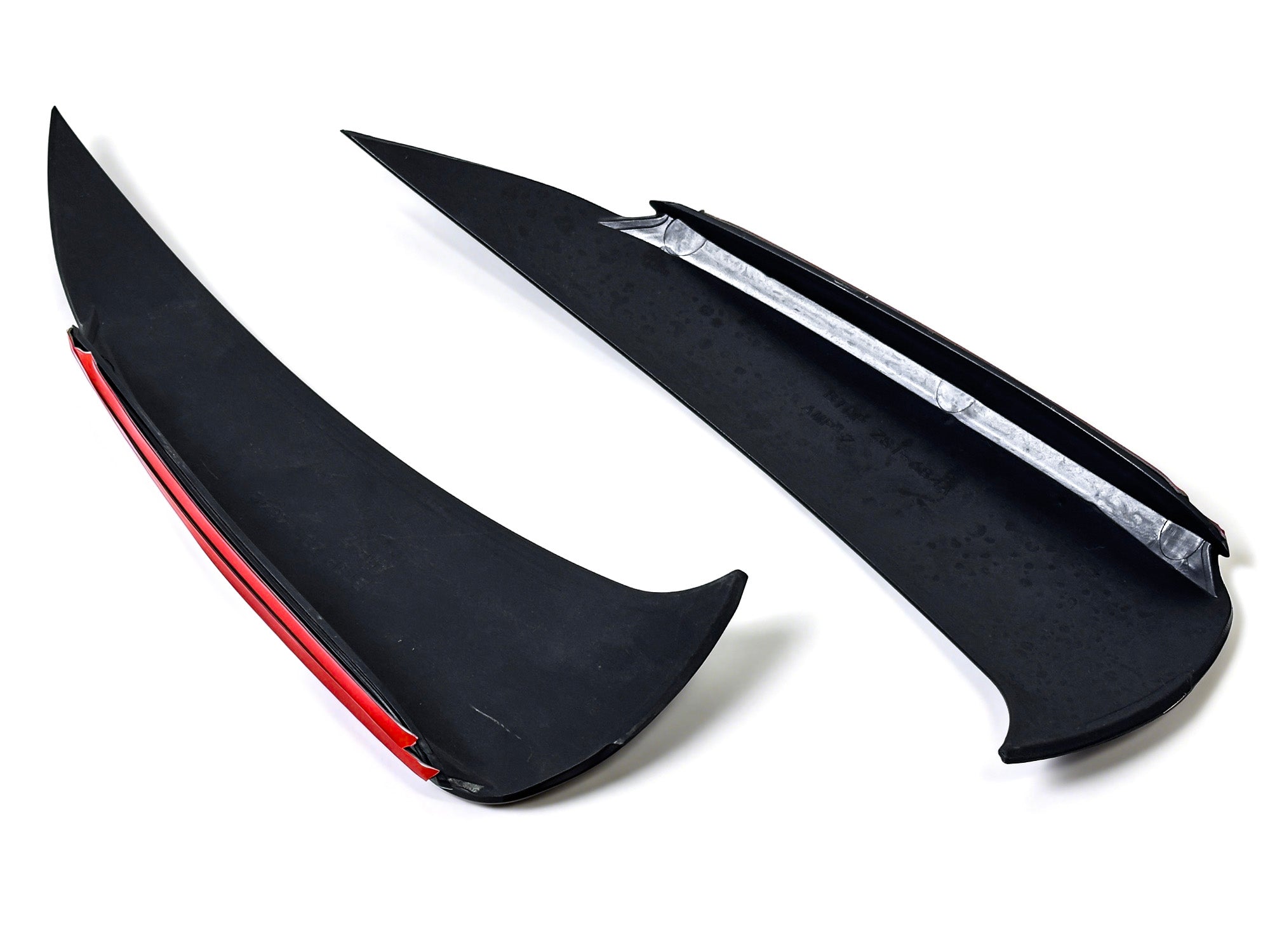 Stoßstange Heck Aero Flaps Canard Schwarz für Mercedes E Kl. W214  AMG Line 2023+