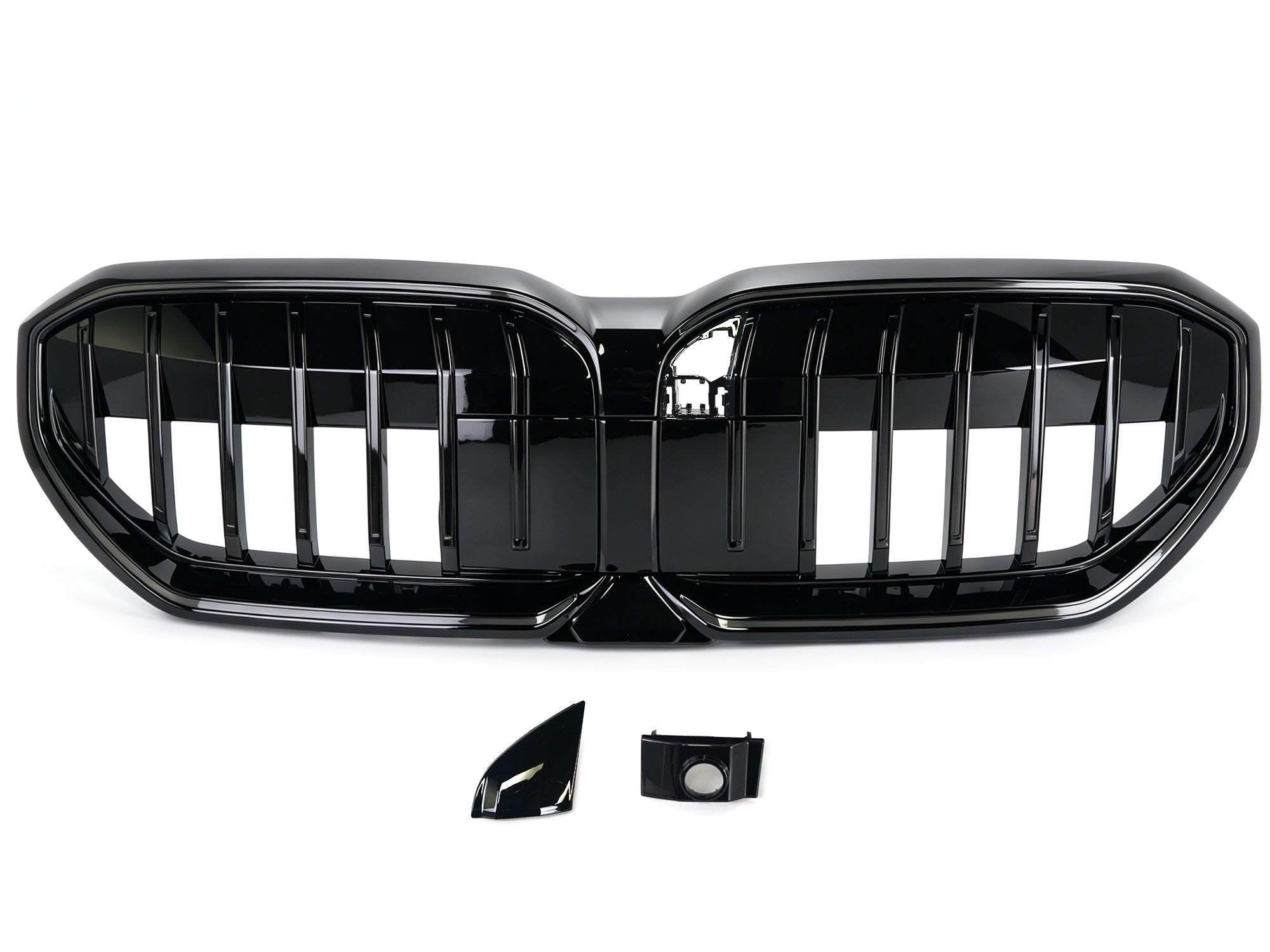 LED Kühlergrill Niere Frontgrill Grill Schwarz für BMW 5er G60 G61 i5 2023-2026