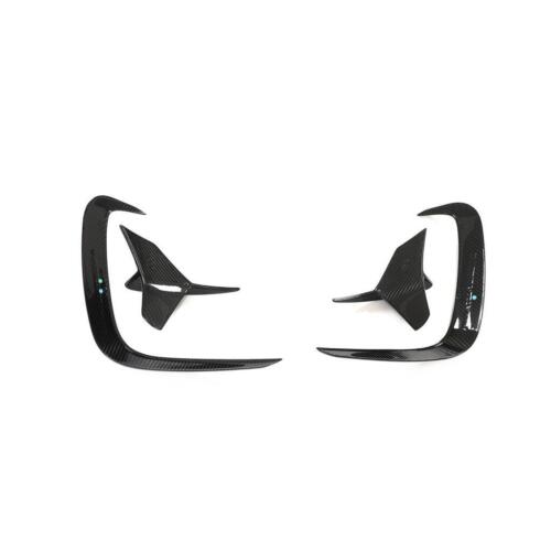 NEU 100% Echt Carbon Heck Stoßstange Splitter Canard Flossen Flaps Passend für 8er G14 G15 M850i 2018-2020