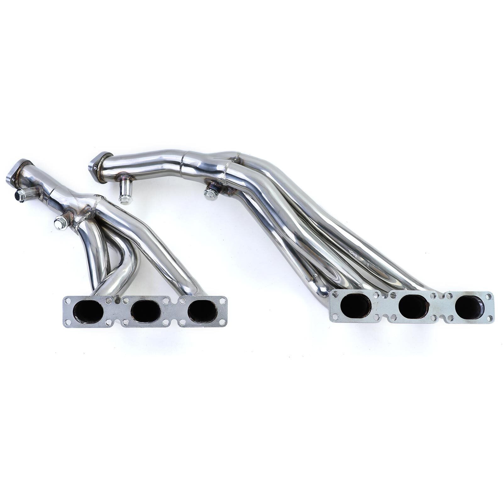 NEU Edelstahl Fächerkrümmer Auspuff Passend für 3er E46 320i 323i 328i 1998-2001 M52 Motor