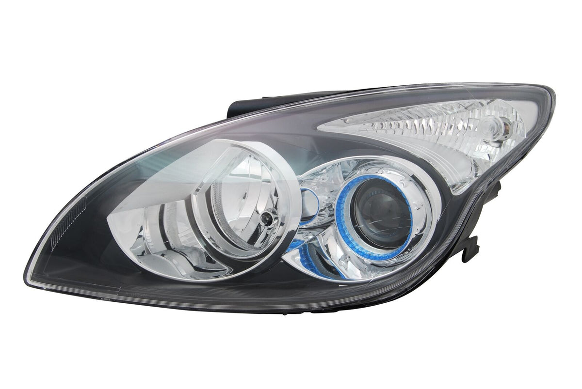 NEU Scheinwerfer Links Schwarz LWR für Hyundai i30 FD 2009-2011 H1 H7 mit E-Prüfzeichen
