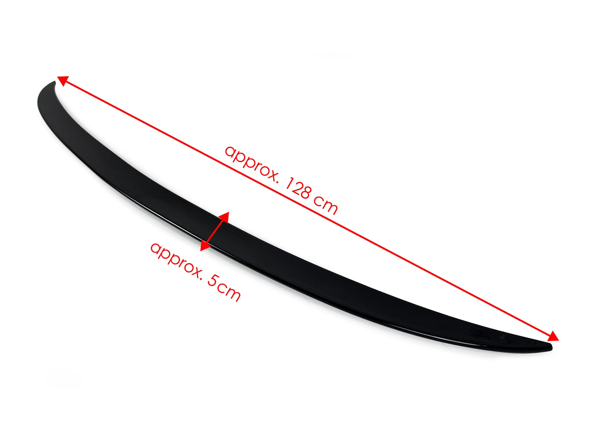 Heckspoiler Dachspoiler Spoilerlippe Schwarz Passend für 5er G30 Limo M5 F90 518d 520d 525d 520i 2016-2022 sp18