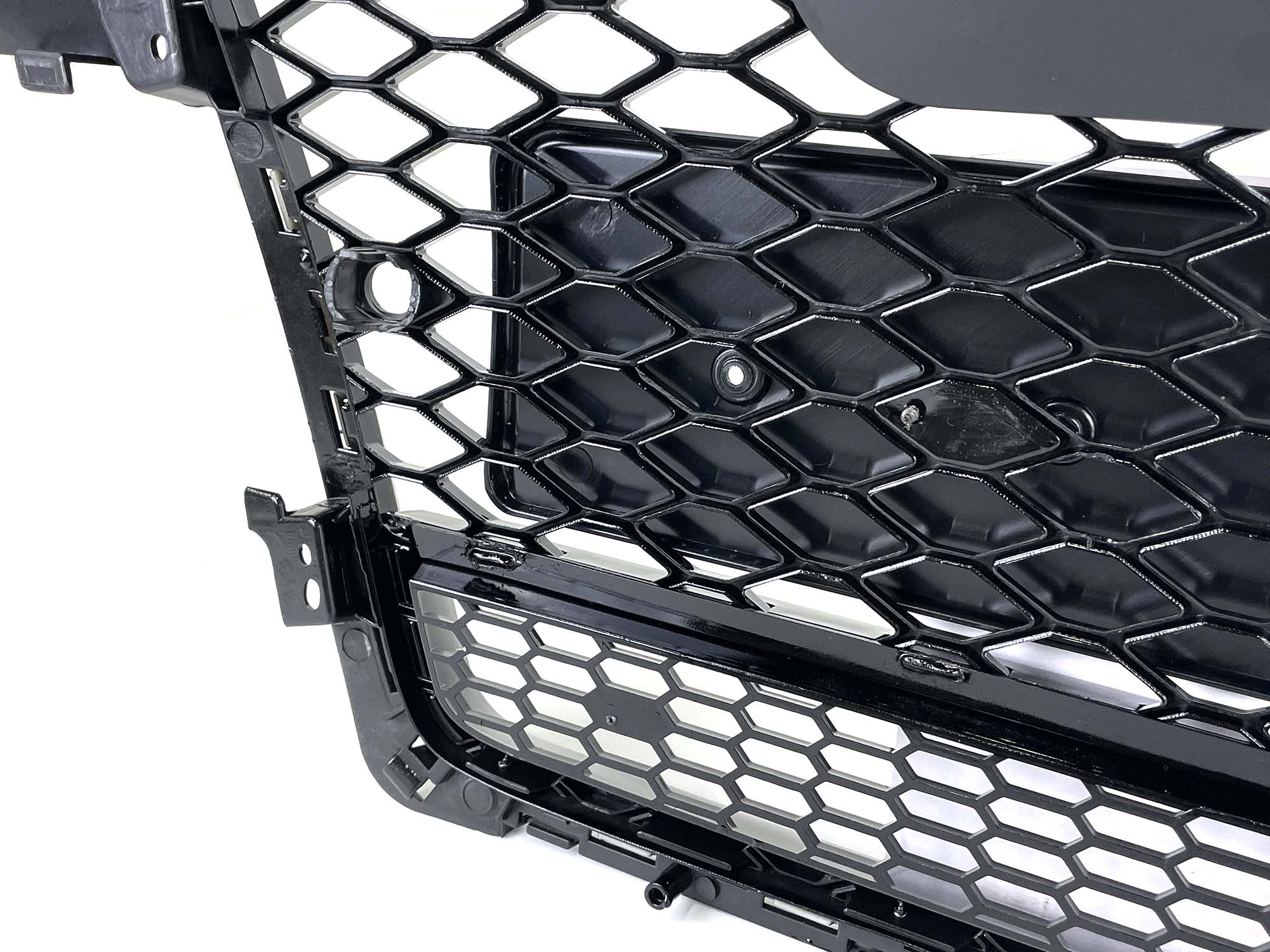 Grill Wabengrill Kühlergrill Schwarz für AUDI A4 B8 Limo Avant 2007-2011 fg197