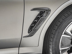 NEU 100% Carbon Front Stoßstange Aero Flaps Flics Flossen Passend für ix3 G08 Sport 2021-2023