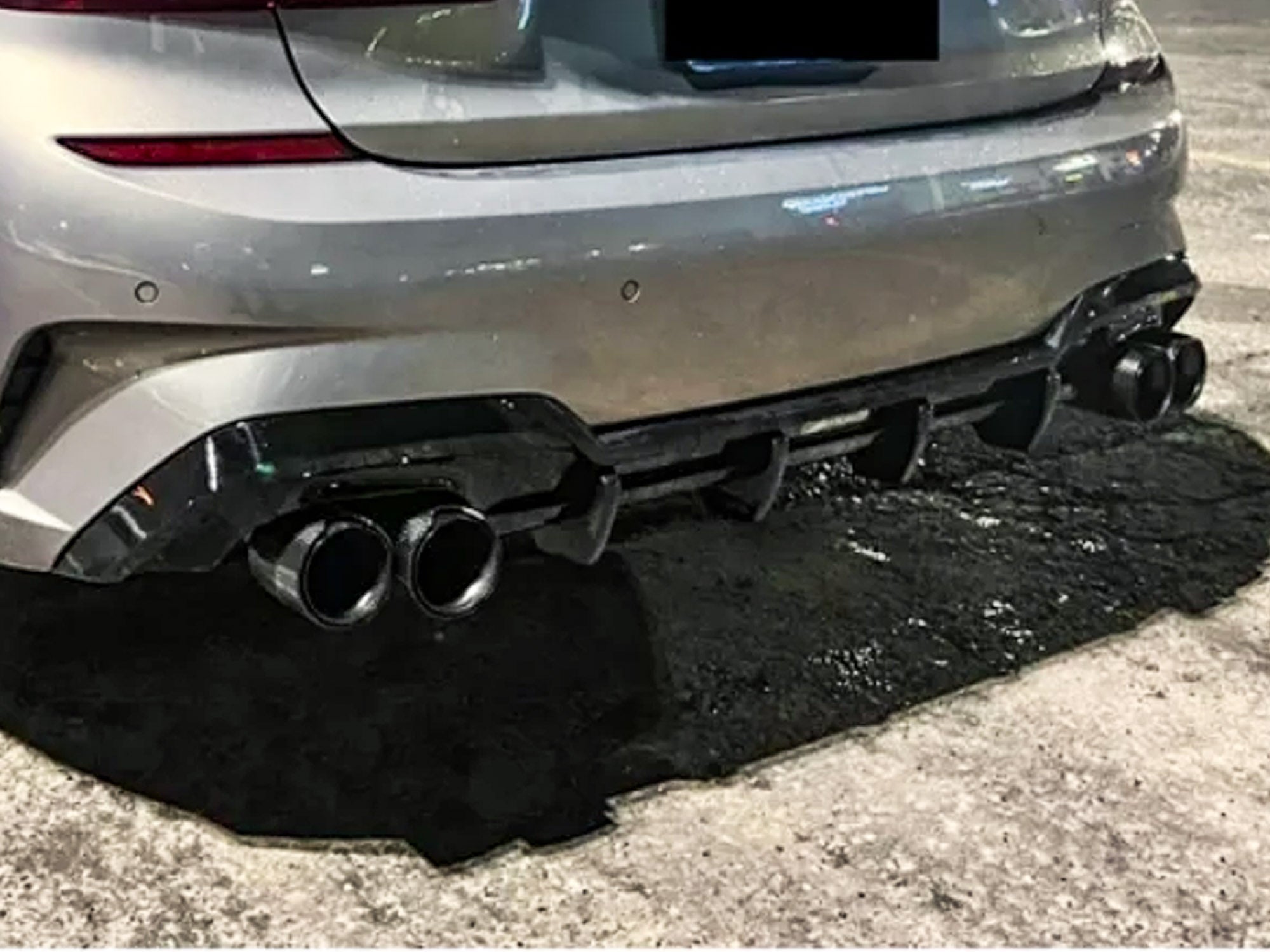 Zu 60-63mm Glanz Carbon Fiber Auspuff Endrohre für BMW G42 G20 G21 G22 G23 G26