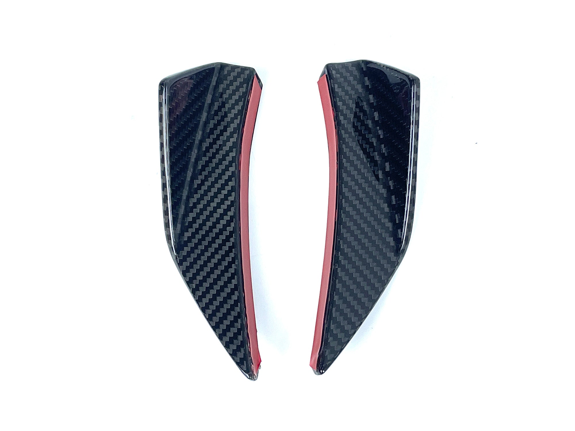 NEU 100% Carbon Fiber Front Stoßsstange Flaps Splitter Passend für G80 M3 G82 G83 M4 2021+