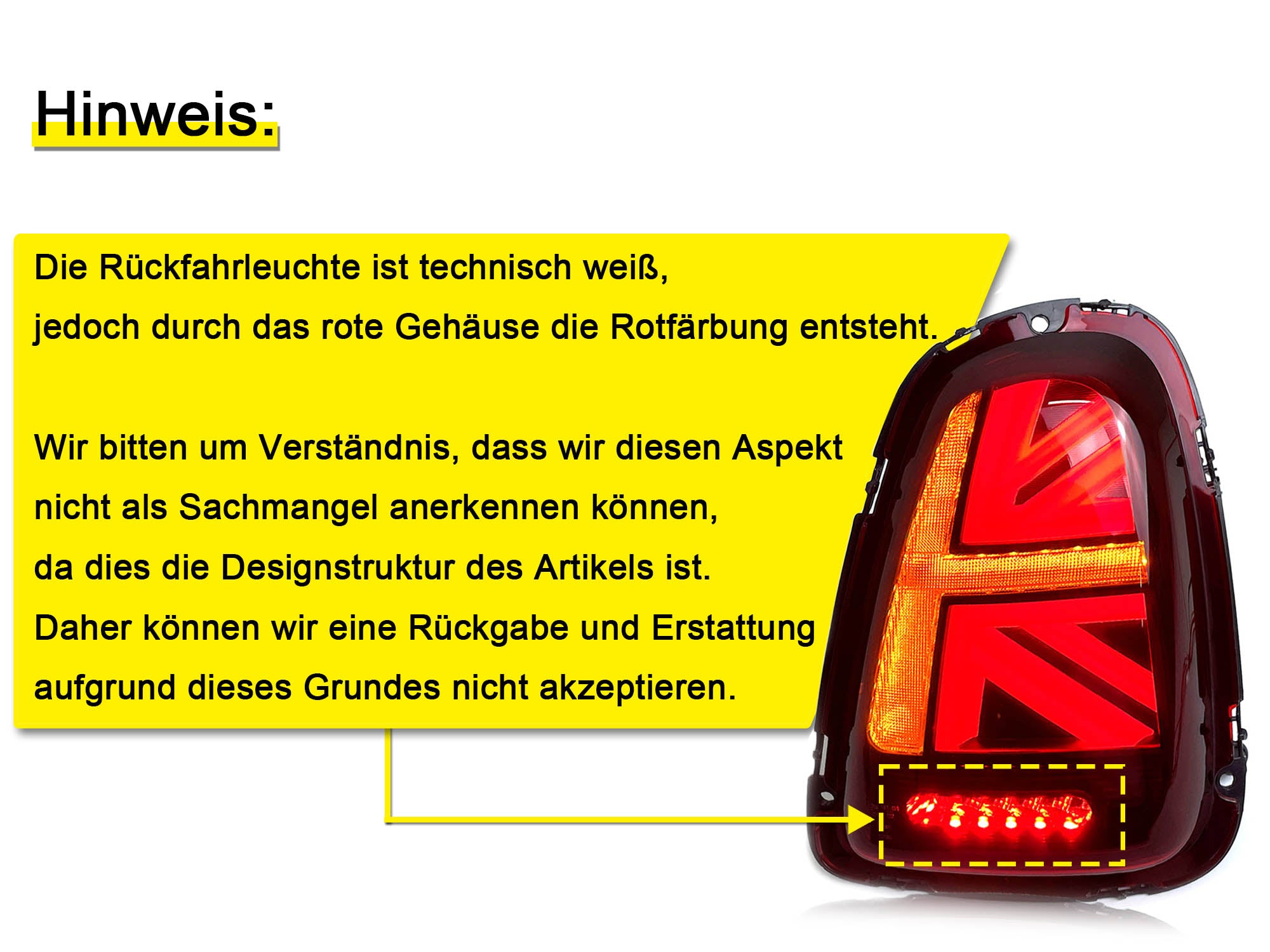 NEU LED Rückleuchten Rücklicht für Mini Cooper S R56 R57 R58 R59 2007-2013 mit E-Prüfzeichen