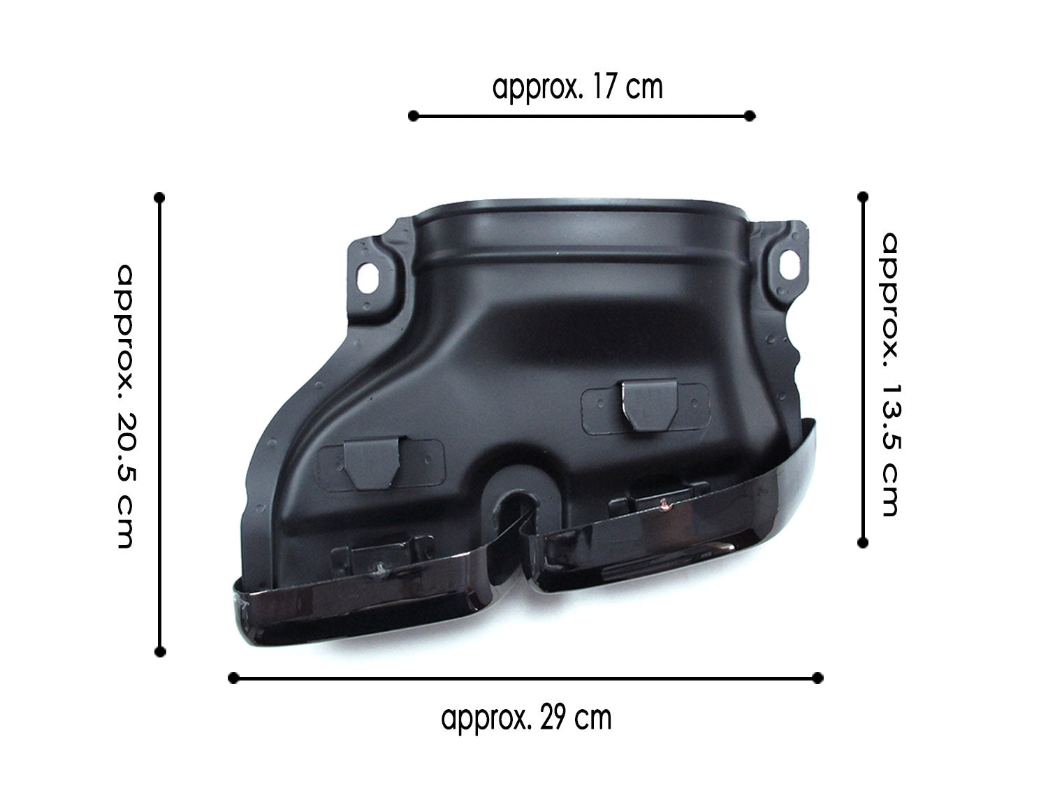 NUR FÜR BENZIN Heck Diffusor + Auspuffblenden Schwarz für Mercedes E-Klasse W213 S213 Avantgarde di34