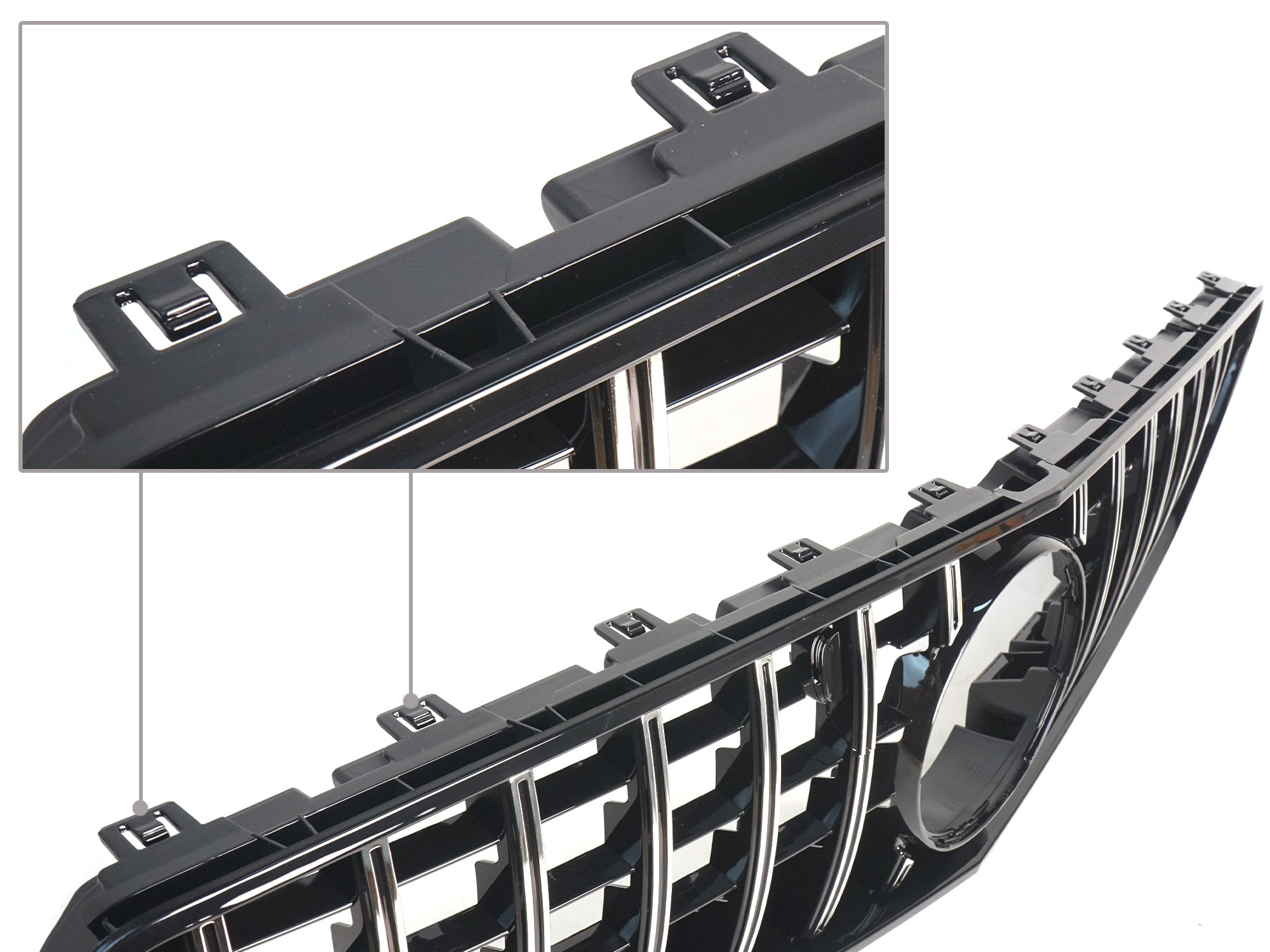 Frontgrill Kühlergrill Grill GT Optik für Mercedes S-Klasse W217 A217 C217 2014-2020