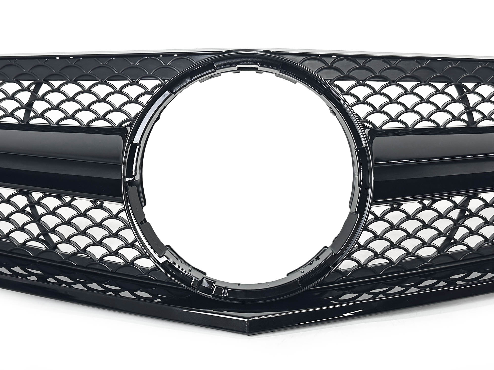 Schwarz Grill Kühlergrill Frontgrill für Mercedes E Kl. C207 A207 vor MOPF 09-13
