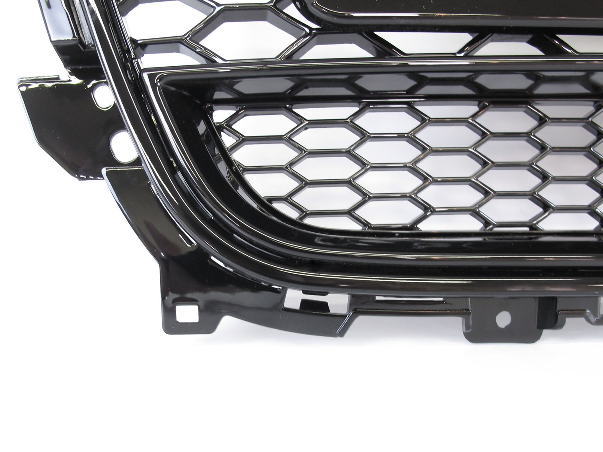 Schwarz Wabengrill Kühlergrill Frontgrill für AUDI A4 B8.5 B8 S-Line Avant 2011-2015 fg147