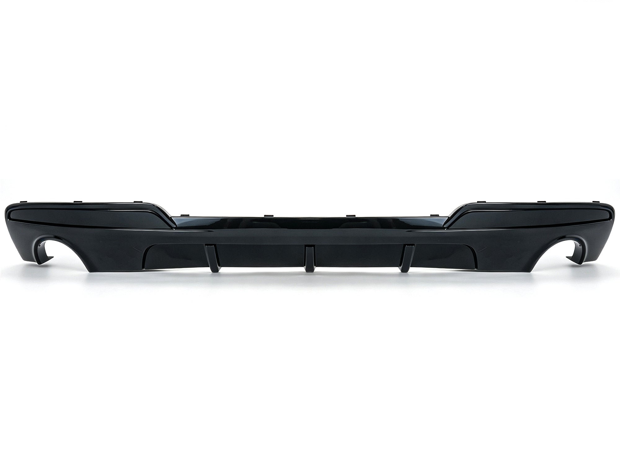 Schwarz Glanz Heckdiffusor Diffusor für BMW 5er F10 F11 M Paket 10-17 OHNE ABE