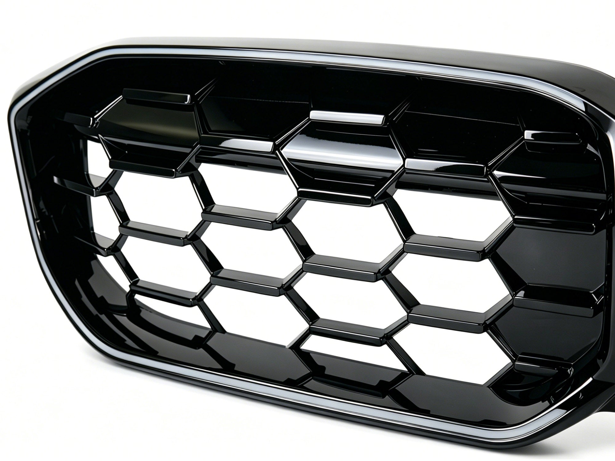 Schwarz LED Diamantgrill Kühlergrill Grill für BMW 3er G20 G28 G21 LCI 23+
