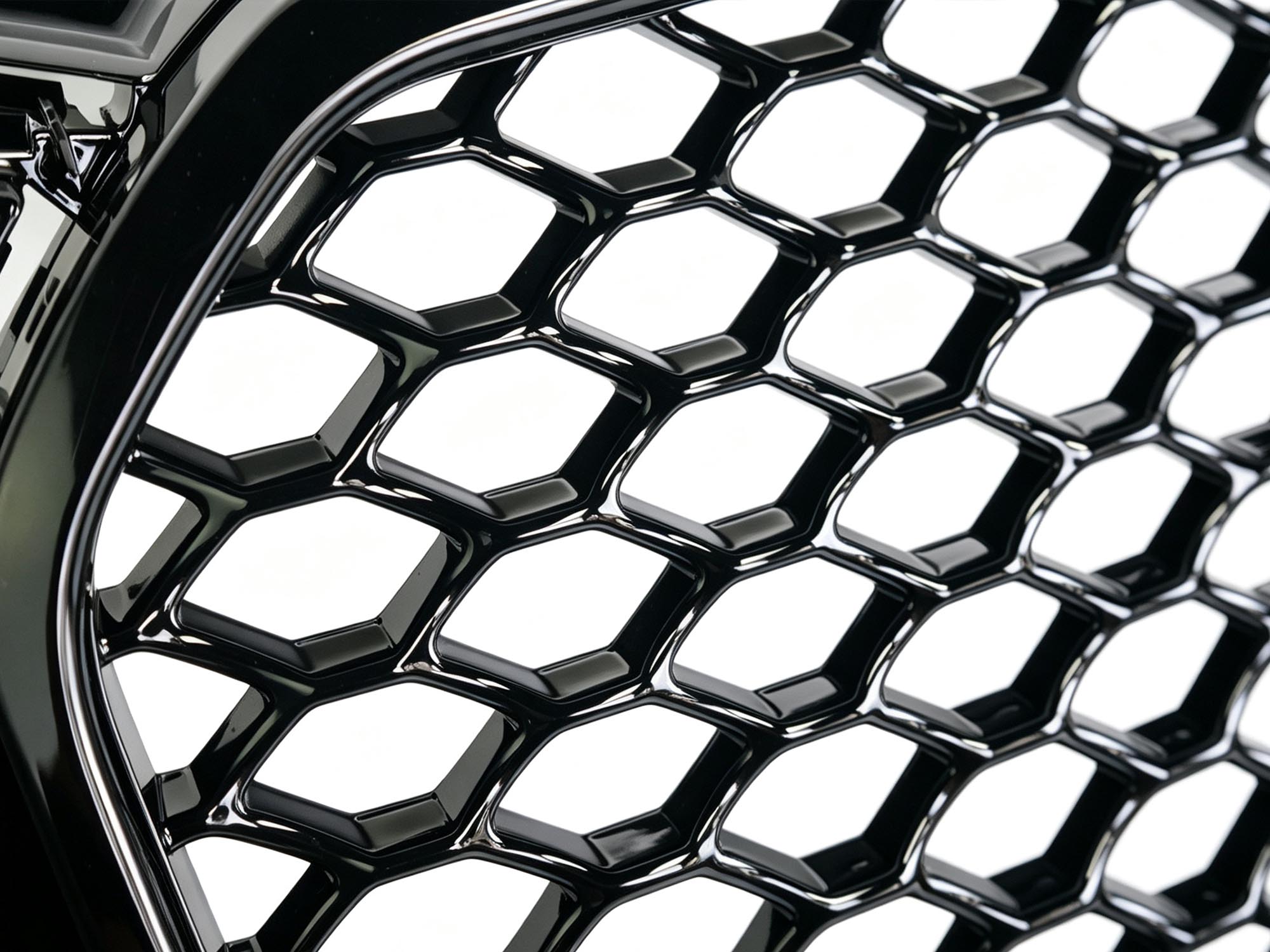 Schwarz Wabengrill Kühlergrill Front Grill für AUDI A3 8V S-Line S3 TSI TDI 2012-2016 fg121