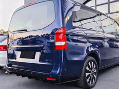 Heckdiffusor Diffusor Schwarz Glanz für Mercedes Benz Vito W447 14-19 OHNE ABE