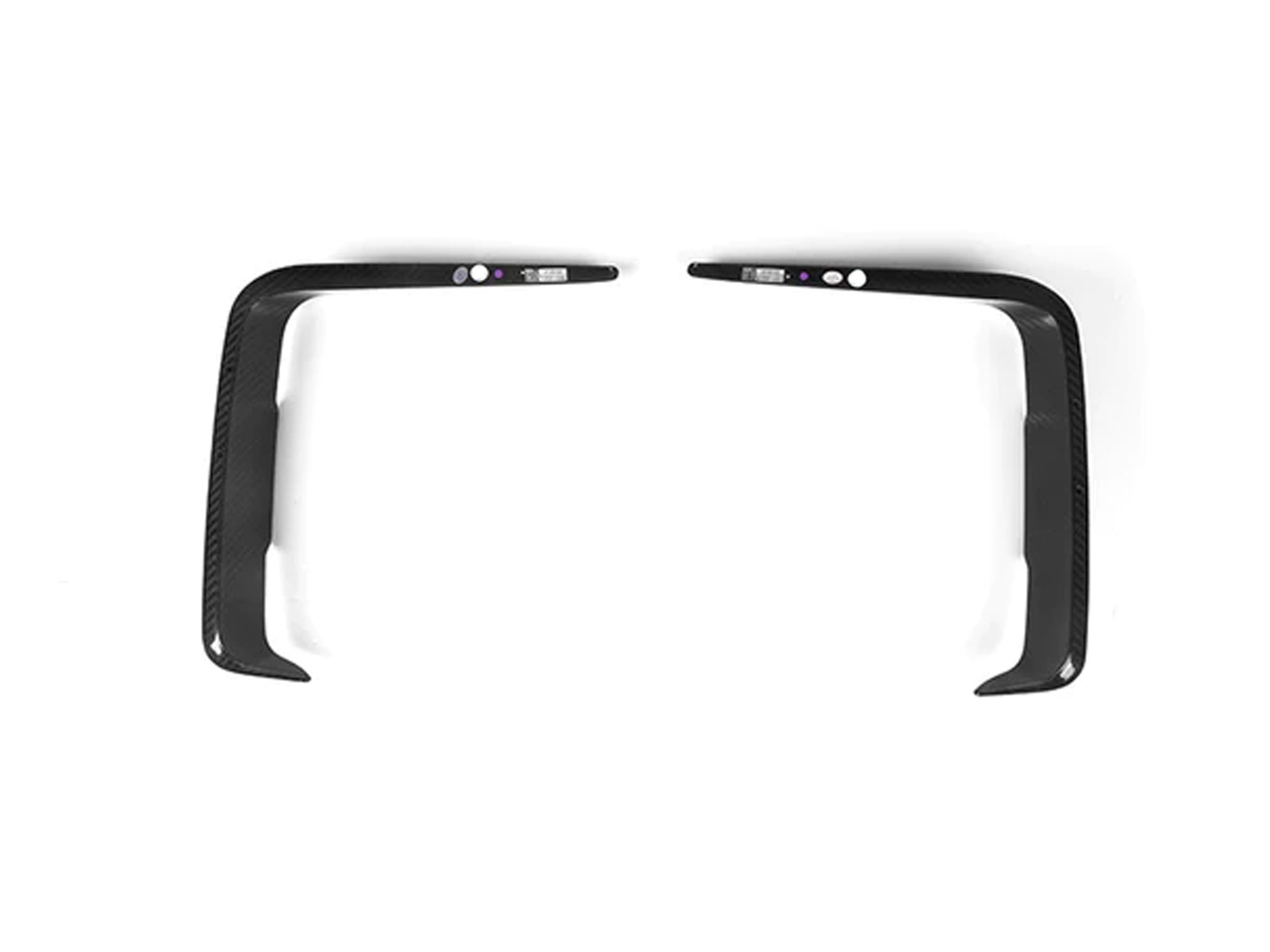 100% Carbon Heck Stoßstange Aero Flaps Flics für BMW 4er G22 G23 ab 2021