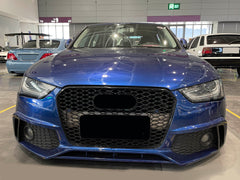 S4 Grill Kühlergrill Wabengrill Frontgrill für AUDI A4 B8.5 Avant S-Line Facelift 2012-2015 fg89