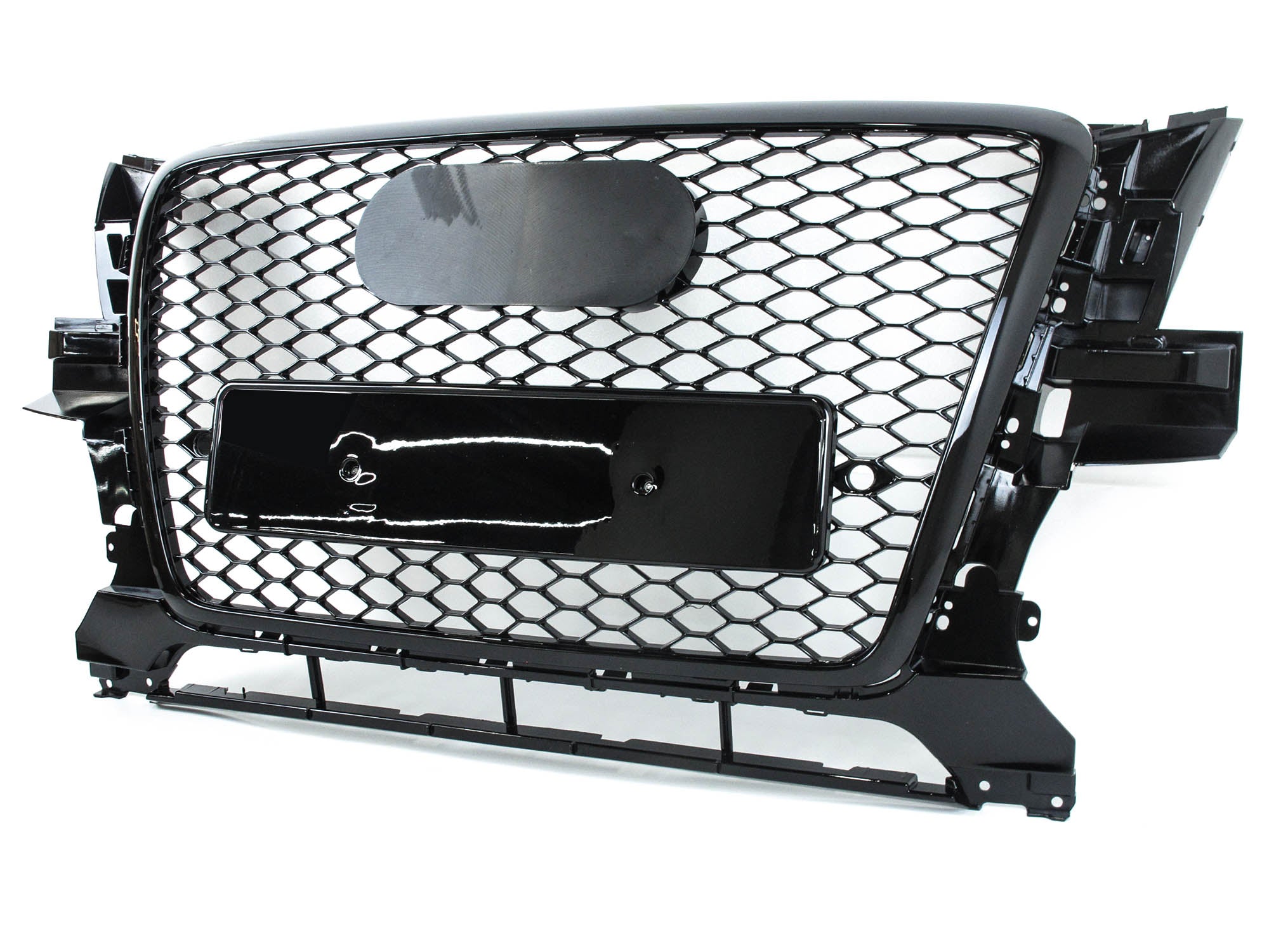 Schwarz Kühlergrill Front Grill Wabengrill für AUDI Q5 8R 2008-2012