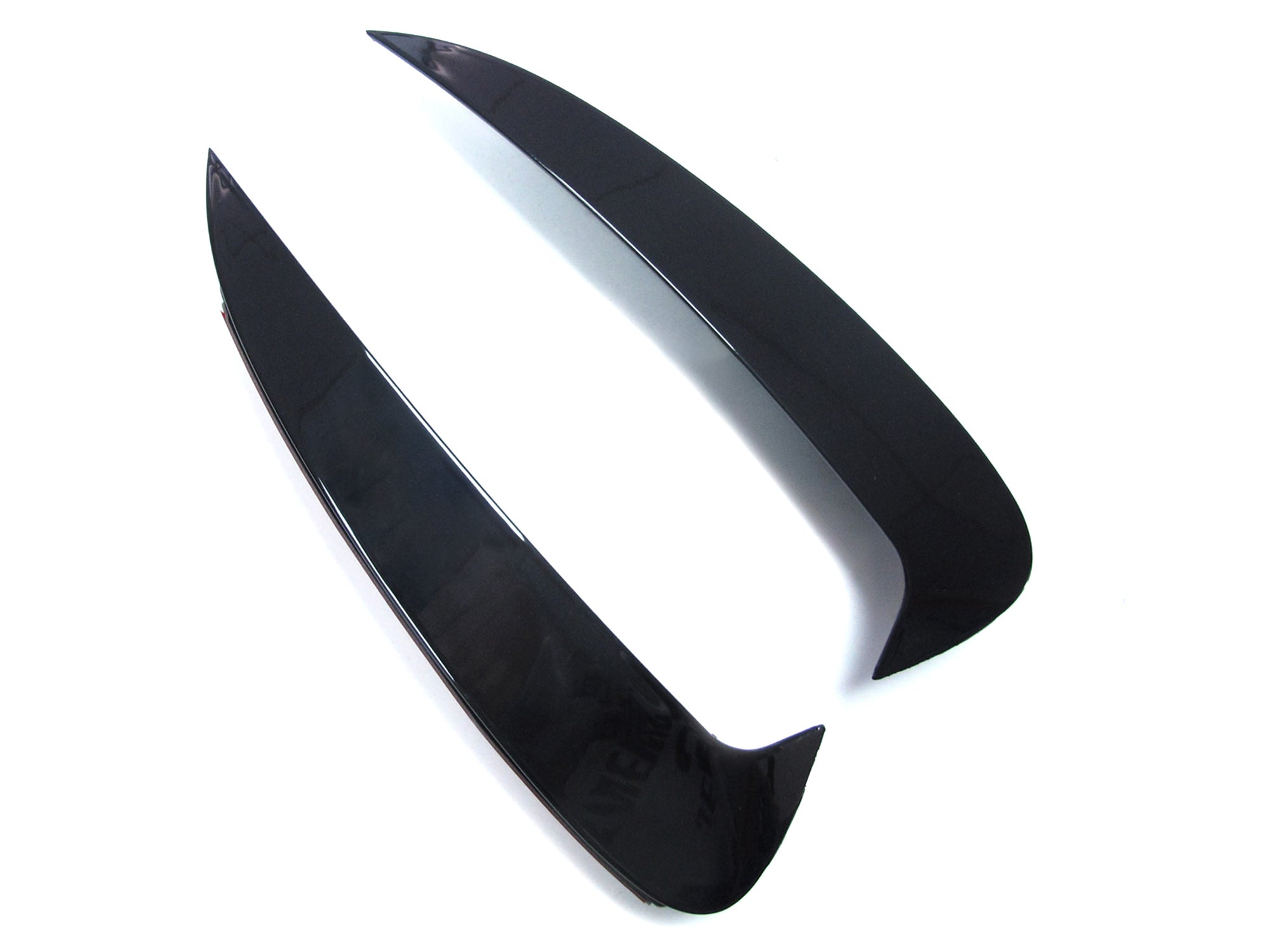 Schwarz Heck Stoßstange Flossen Flaps für Mercedes Benz E Klasse C238 Coupe AMG Line E53 AMG 2017+ pz24