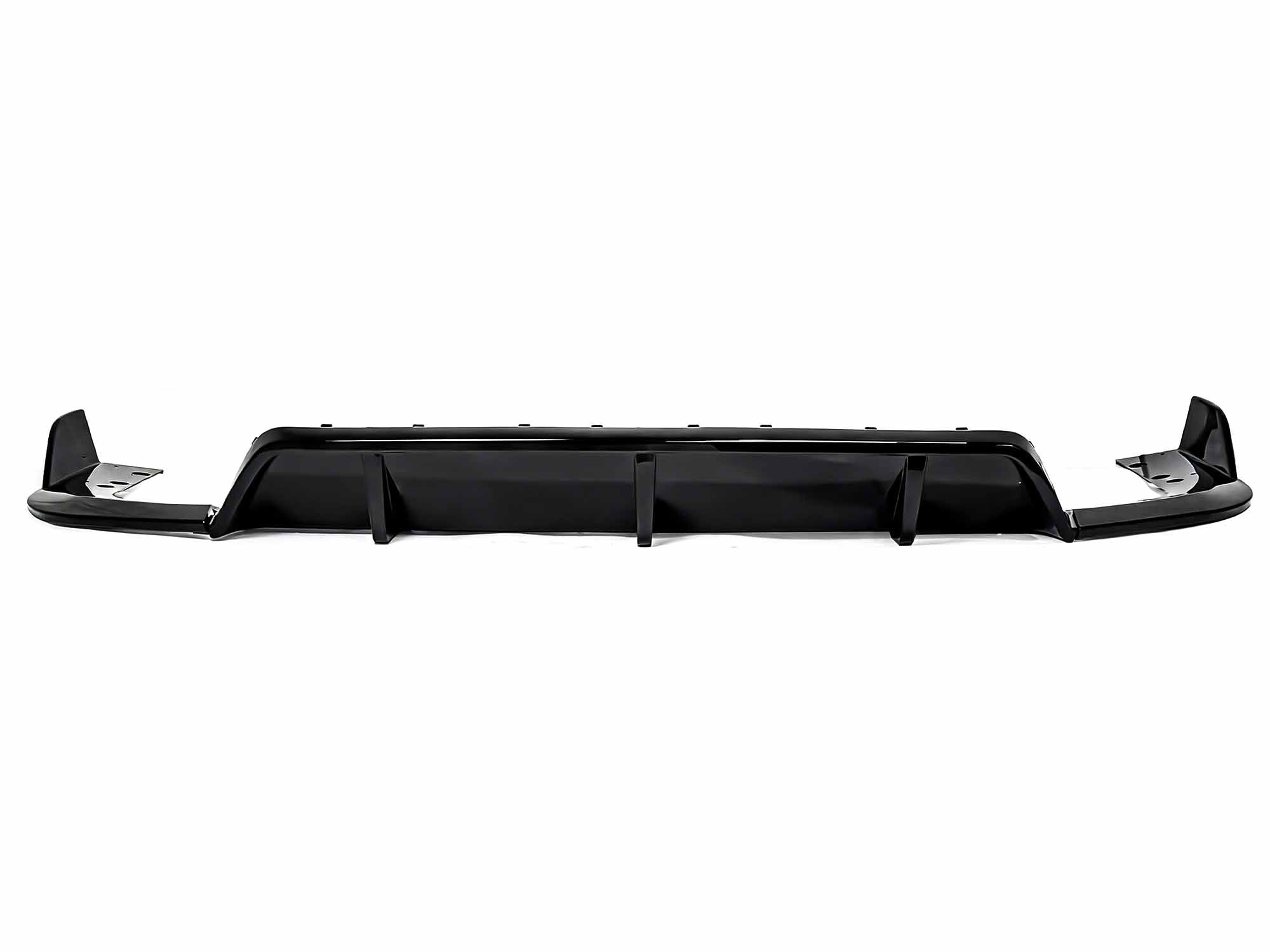 3-teilig Diffusor Heckdiffusor Schwarz Glanz für BMW X5 G05 M Paket 2018-2023 OHNE ABE