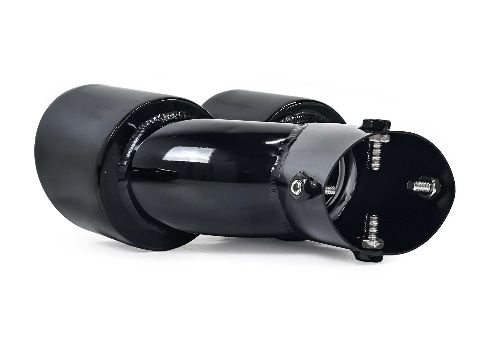 Schwarz Glanz Endrohr Auspuffblende für BMW G42 G20 G21 G22 G23 G26 Rohr 60-63mm
