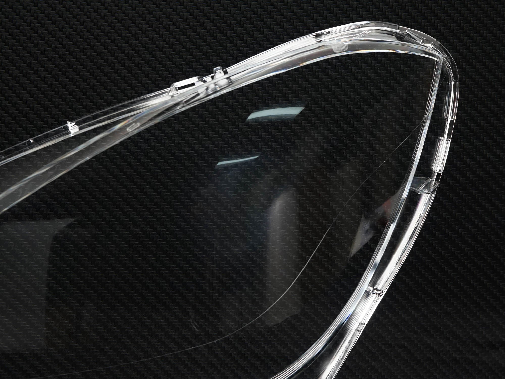 Klare Scheinwerfer-Abdeckungen Glas Paar für Mercede Benz C-Klasse W204 2011-2014