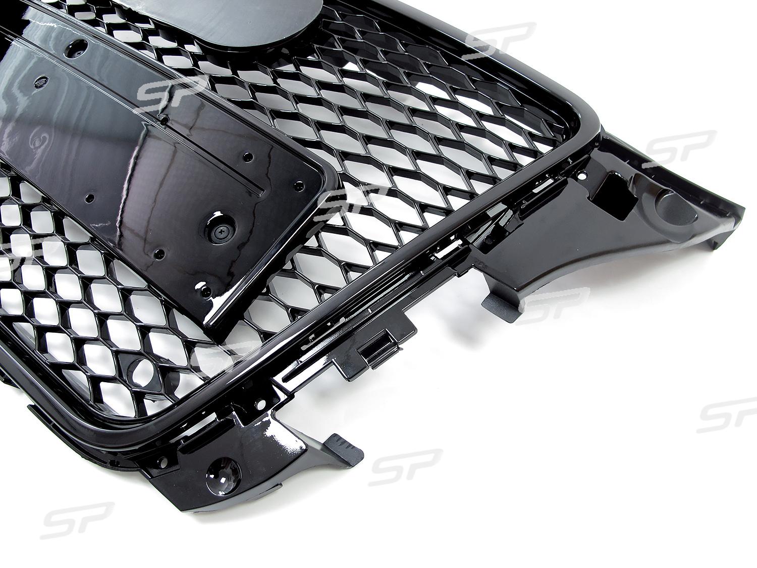 Wabengrill Kühlergrill Front Grill Schwarz für AUDI A3 8P S3 2008-2013 fg86