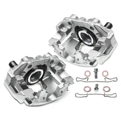 2x Bremssattel mit Halter Vorne L + R für Opel Astra F Kadett E Vectra A B Lanos