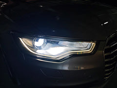 Scheinwerfer-Abdeckungen Glas Streuscheibe Paar für AUDI A6 C7 2010-2014