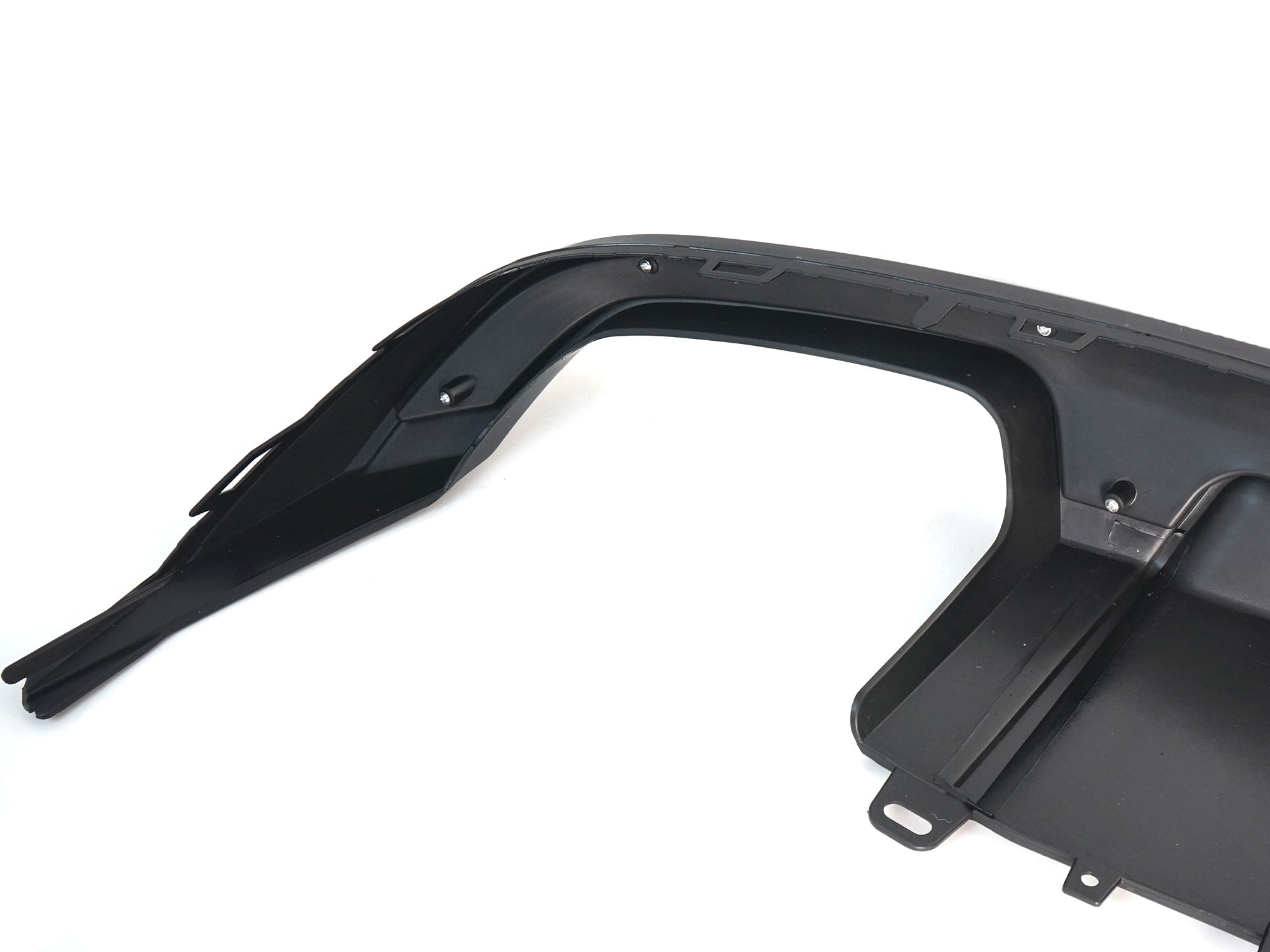 Diffusor Heckdiffusor Schwarz Glanz für AUDI A6 C7 4G mit Seriens. MOPF 15-18 di244