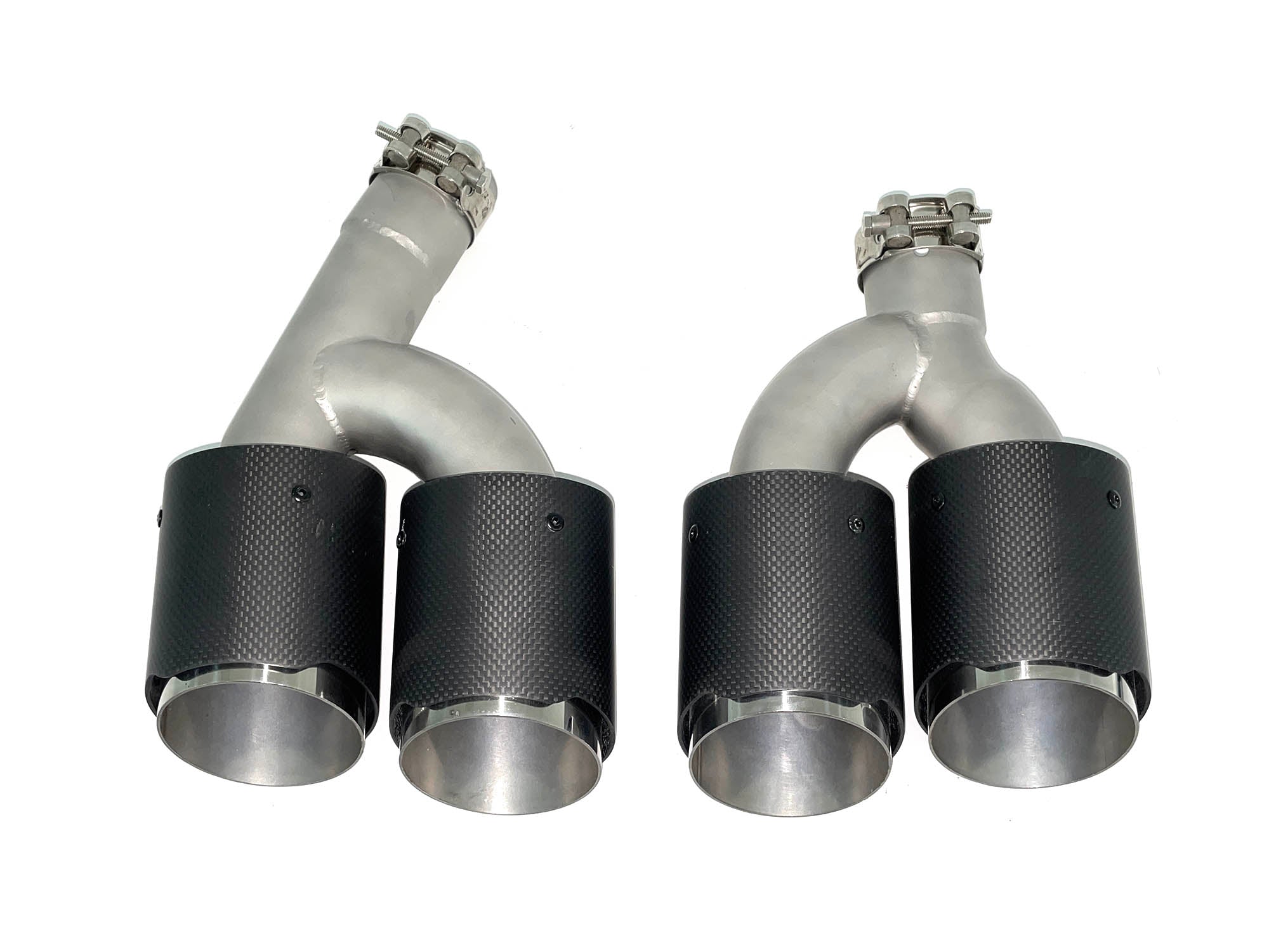 Matt Carbon Fiber Auspuffblende Rohre Blenden für BMW 3er G20 G28 M Paket  19-22 et291 – SpeedyParts