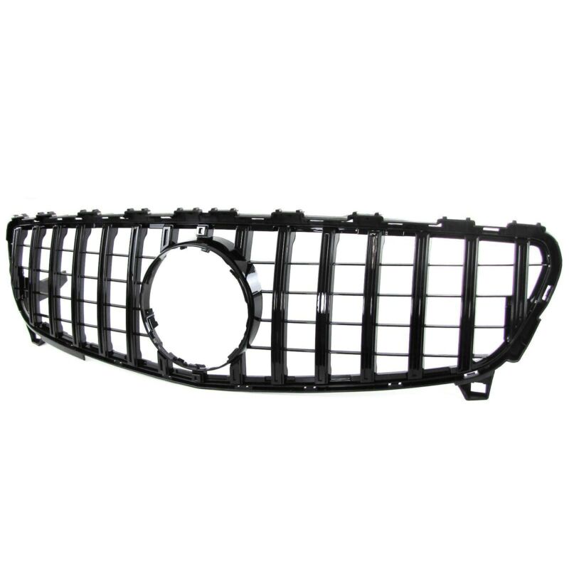 Kühlergrill GT Grill Schwarz Glanz für Mercedes Benz A Klasse A180 W176 Facelift 2015-2019