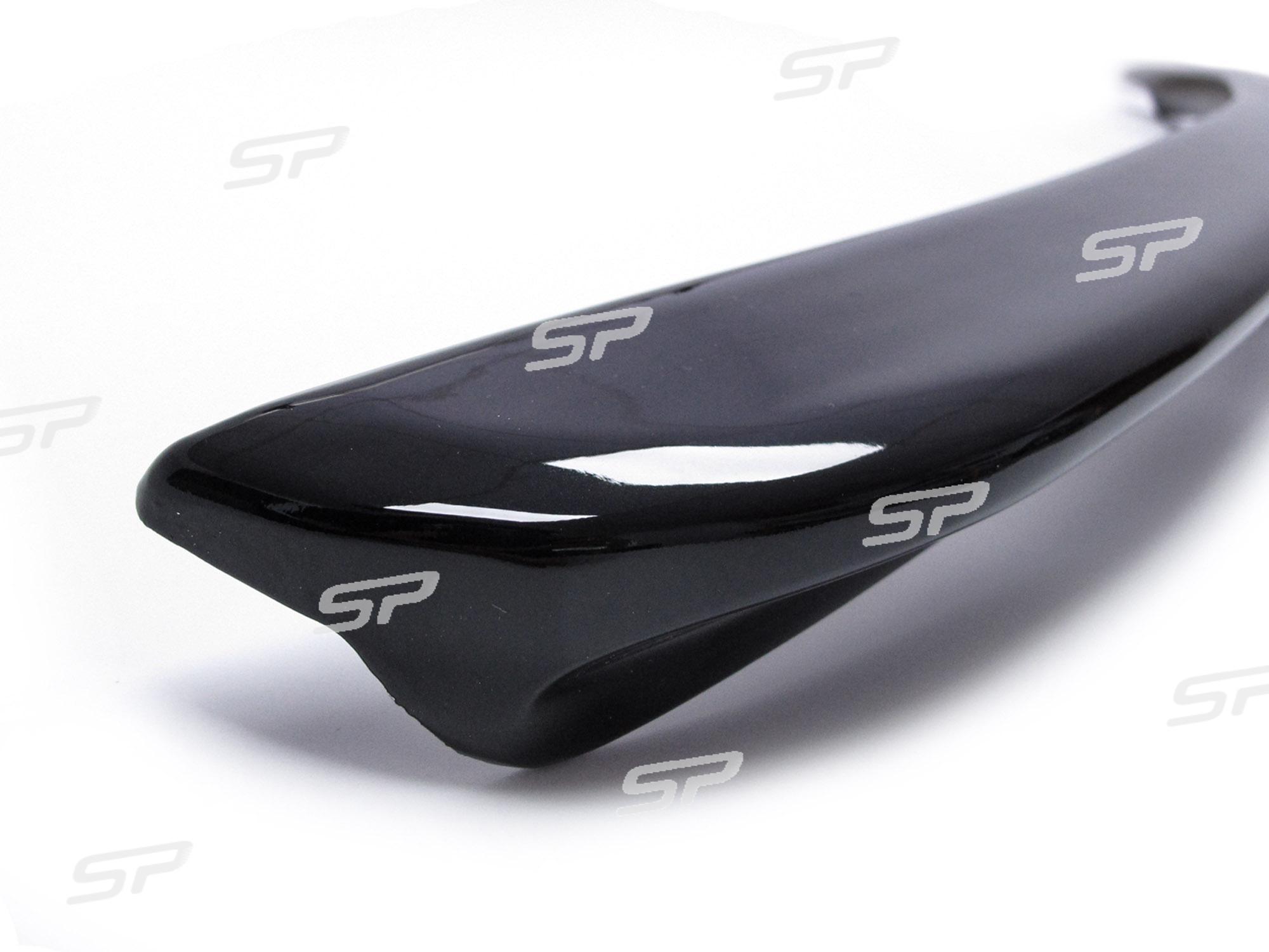 Spoiler Heckspoiler Spoilerlippe Schwarz Glanz für Mercedes Benz E-Klasse W211 Limo 2002-2009 sp91