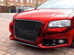 Waben Grill Kühlergrill Sport Optik Schwarz glanz matt für Audi A3 8P 2008 2009 2010 2011 2012
