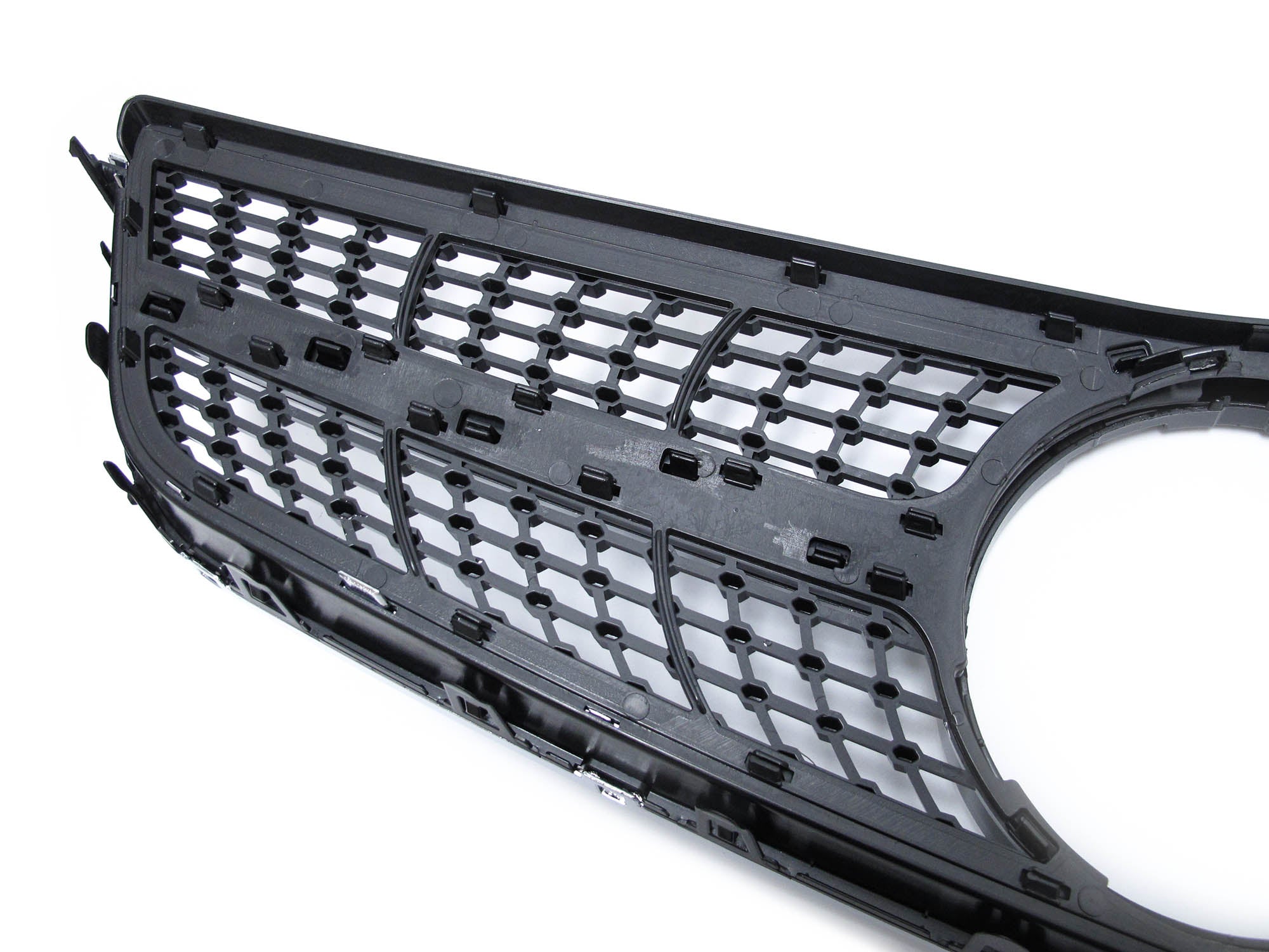 Schwarz Diamant Kühlergrill Front Grill für Mercedes E Klasse 2-Türer C207 A207 W207 2009-2013 fg182