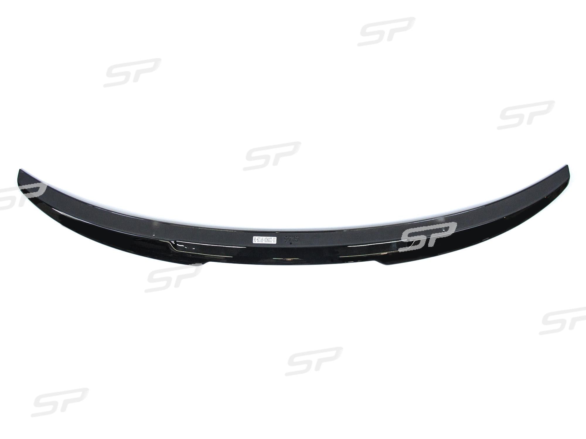 Schwarz Glanz Heckspoiler Spoiler Lippe Passend für BMW 4er G26 Gran Coupe ab 2021