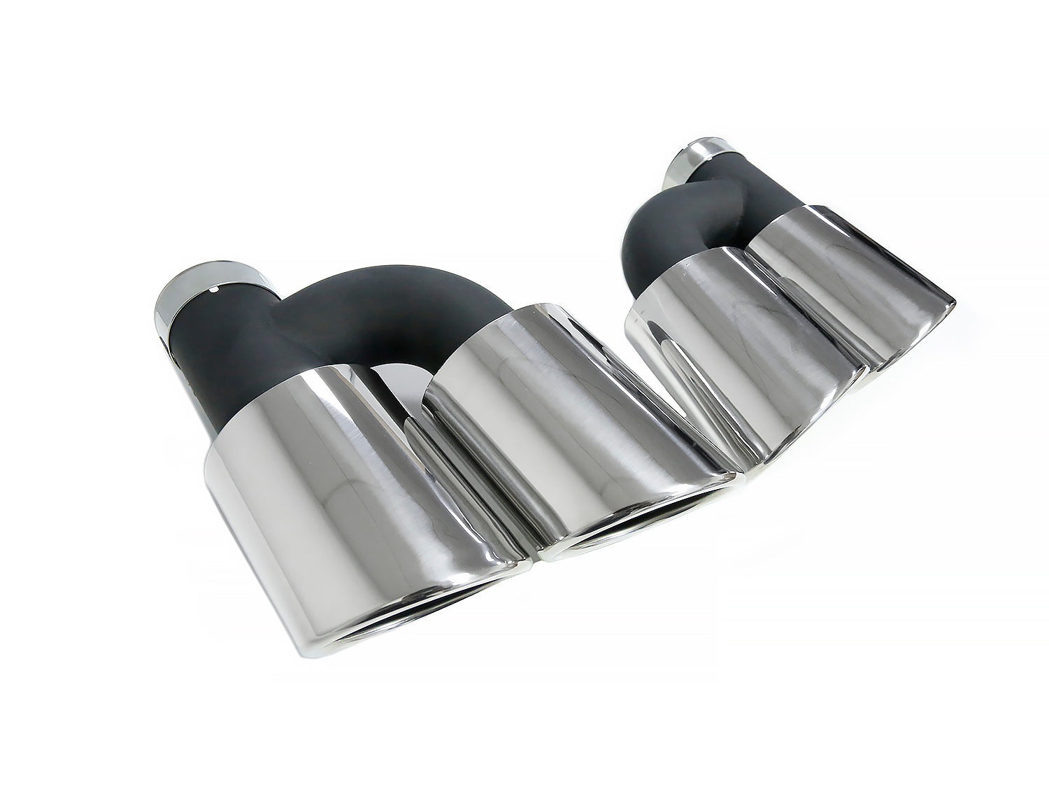 Auspuffblenden Endrohrblende Chrom für AUDI A7 4G A6 C7 A4 B8 A5 8T Q5 8U