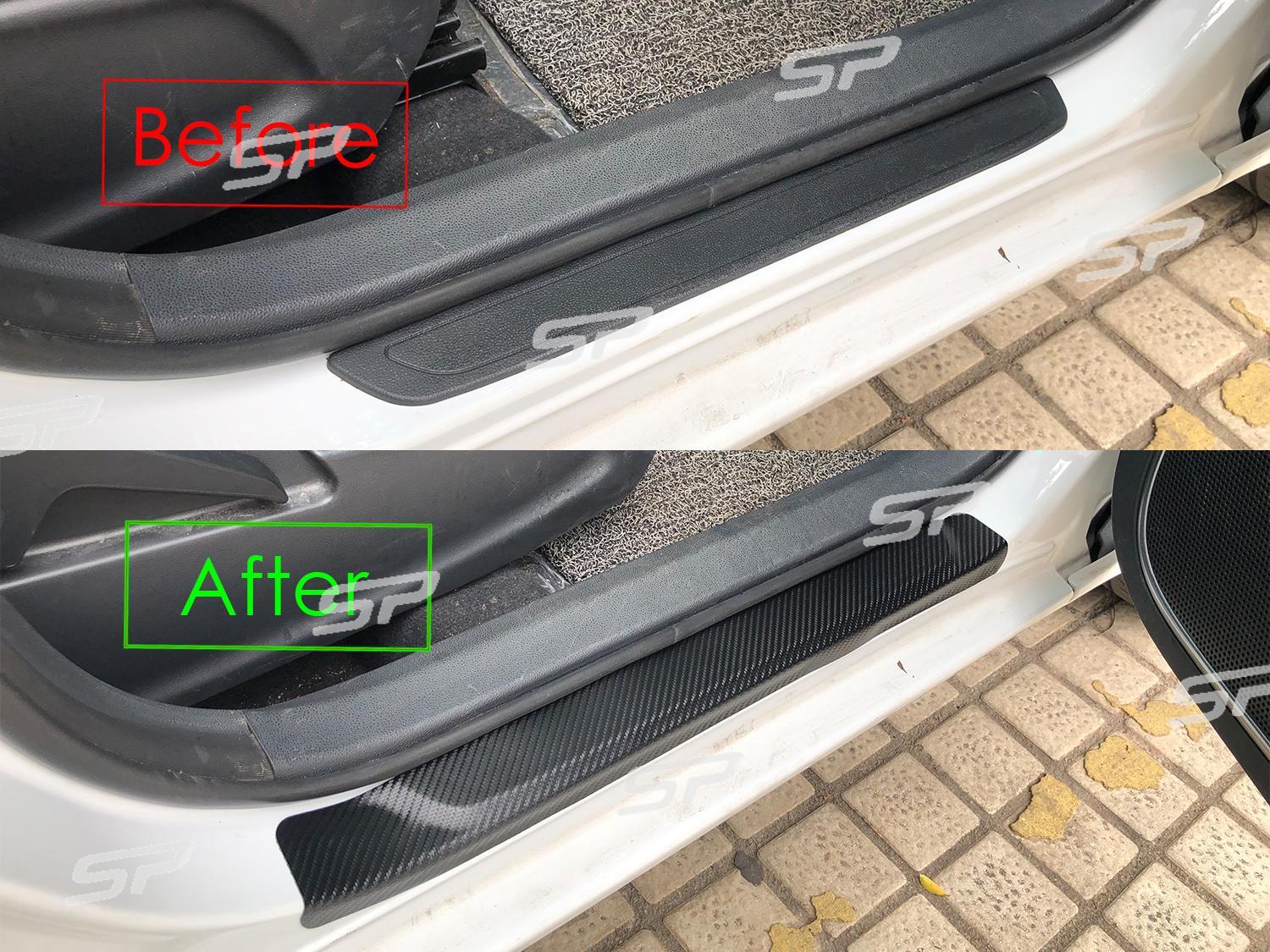 Lackschutzfolie aus stabilem PVC Leder Carbon Optik für AUDI A5 2017+