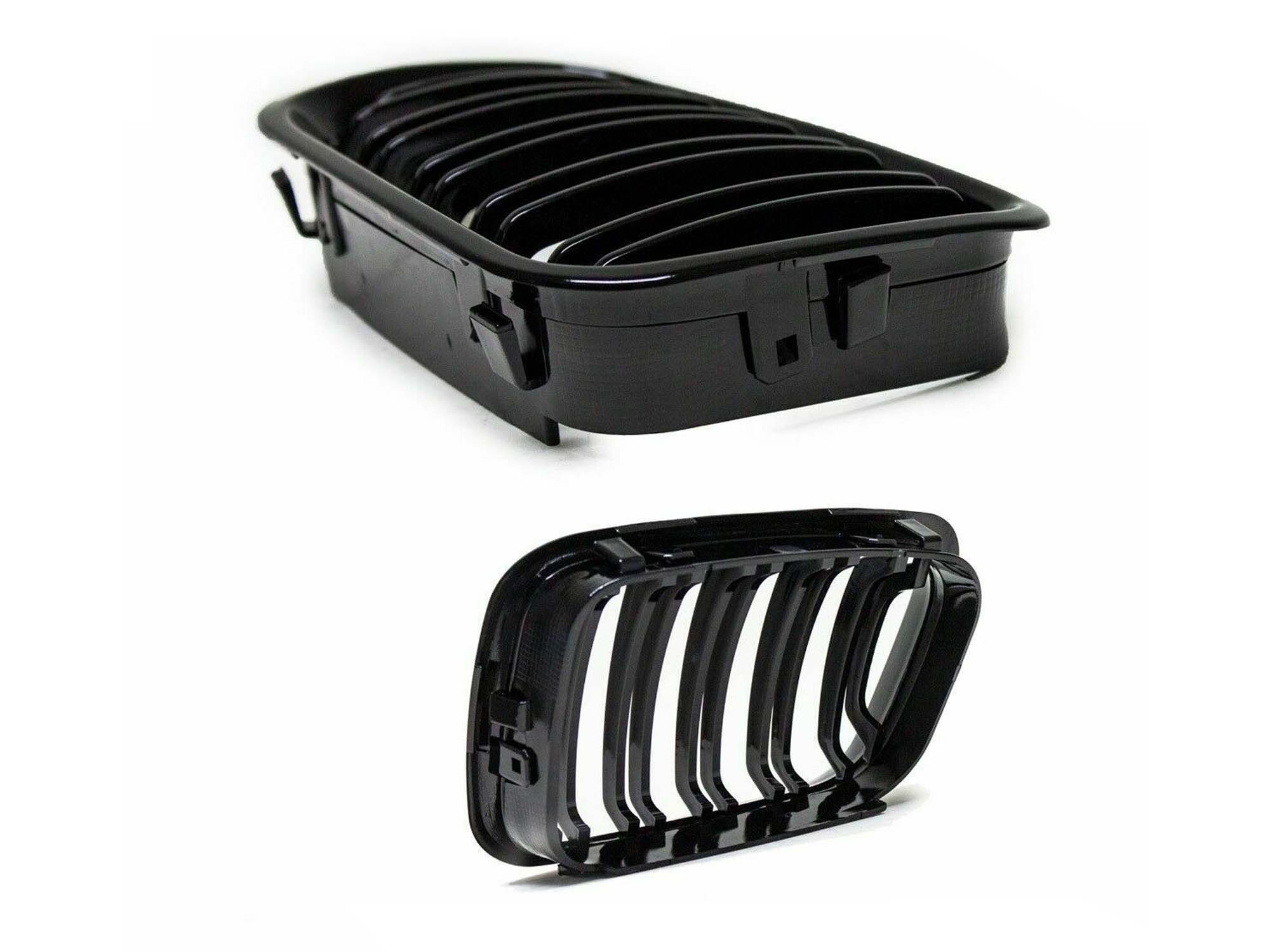 Nieren set BMW 3-serie E46 1998-2001 mat zwart Nieren set BMW 3-serie E46 1998-2001 mat zwart