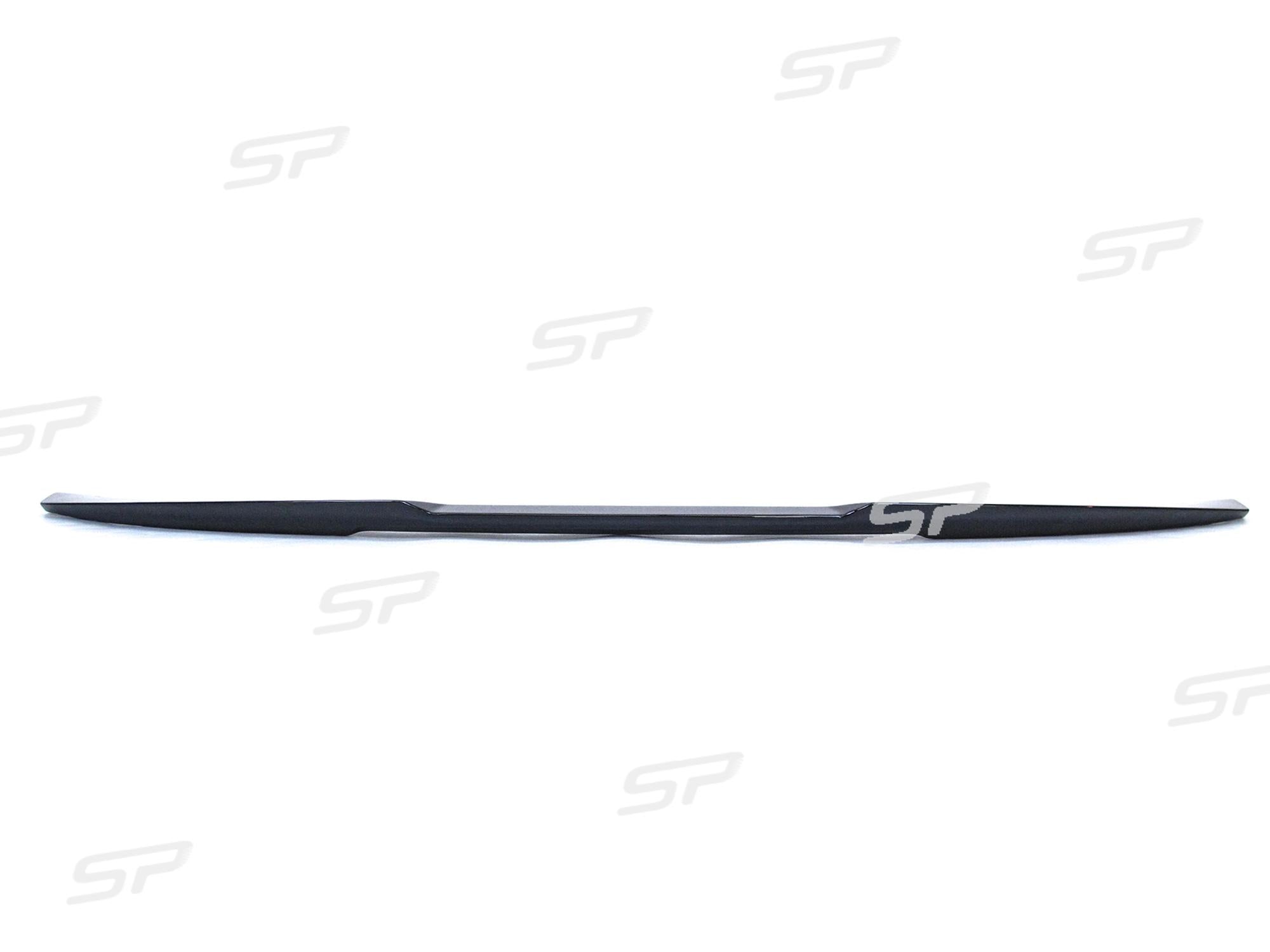 Schwarz Glanz Heckspoiler Spoiler Lippe Passend für BMW 4er G26 Gran Coupe ab 2021