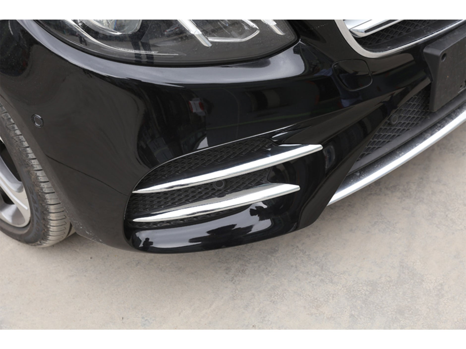 TKSE Kühlergrill-Umrandung Für Mercedes E-Klasse W213 C238 AMG Line Vor Facelift (2017-2020) – Ersatz Für OE 2138850200