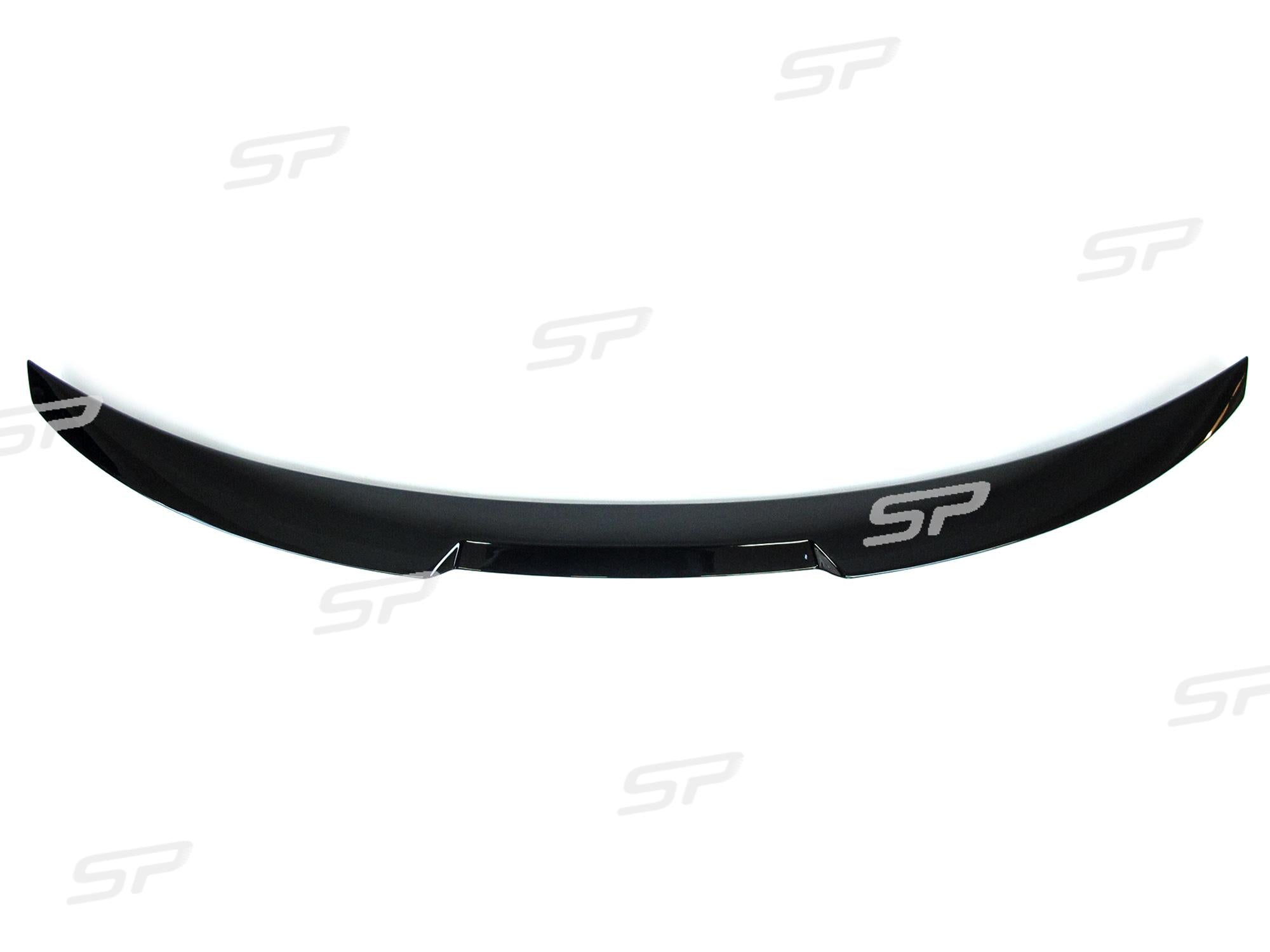 Schwarz Glanz Heckspoiler Spoiler Lippe Passend für BMW 4er G26 Gran Coupe ab 2021